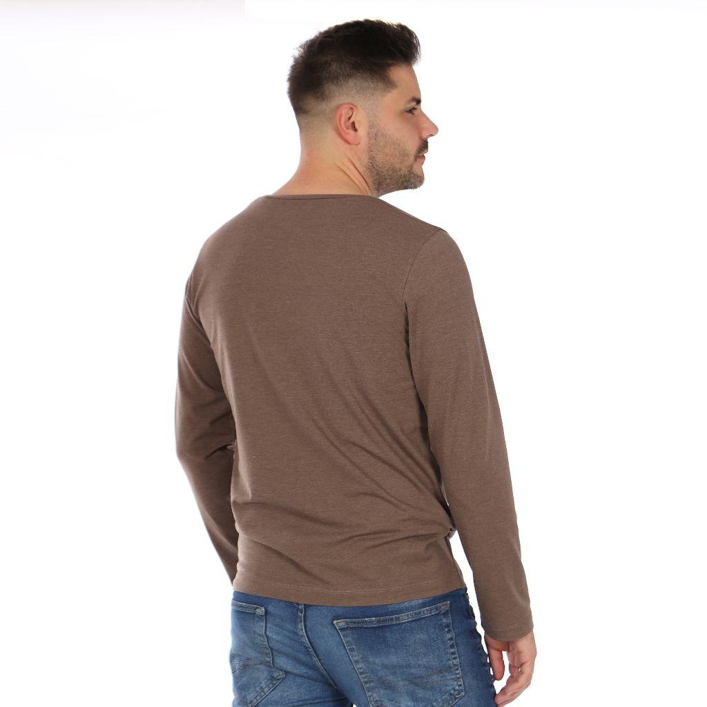 Papierschnittmuster Männer Shirt mit V-Ausschnitt Herr Erik